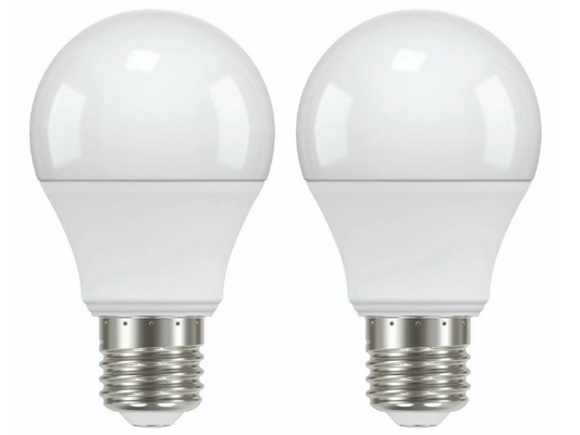Luce Bella LED A60 E27 8W Cool White Bulb – 806lm, 2 Pack