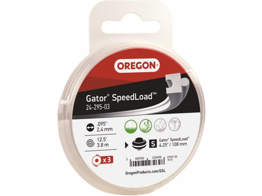 Oregon Gator SpeedLoad Trimmer Line Discs – 3 Pack Replacement