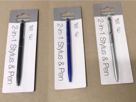 Precision 2-in-1 Stylus & Ink Pen for Touchscreens