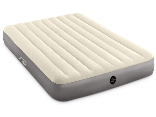 Intex Dura-Beam Queen Inflatable Air Mattress – 25cm Thick Airbed for Indoor & Camping