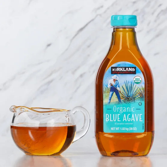Kirkland Signature Organic Blue Agave All Purpose Sweetener, 36oz Bottle (Pack of 2, Total of 72 Oz)
