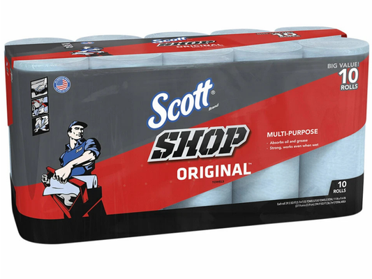 Scott Shop Towels – Multi-Purpose Cleaning Wipes Roll