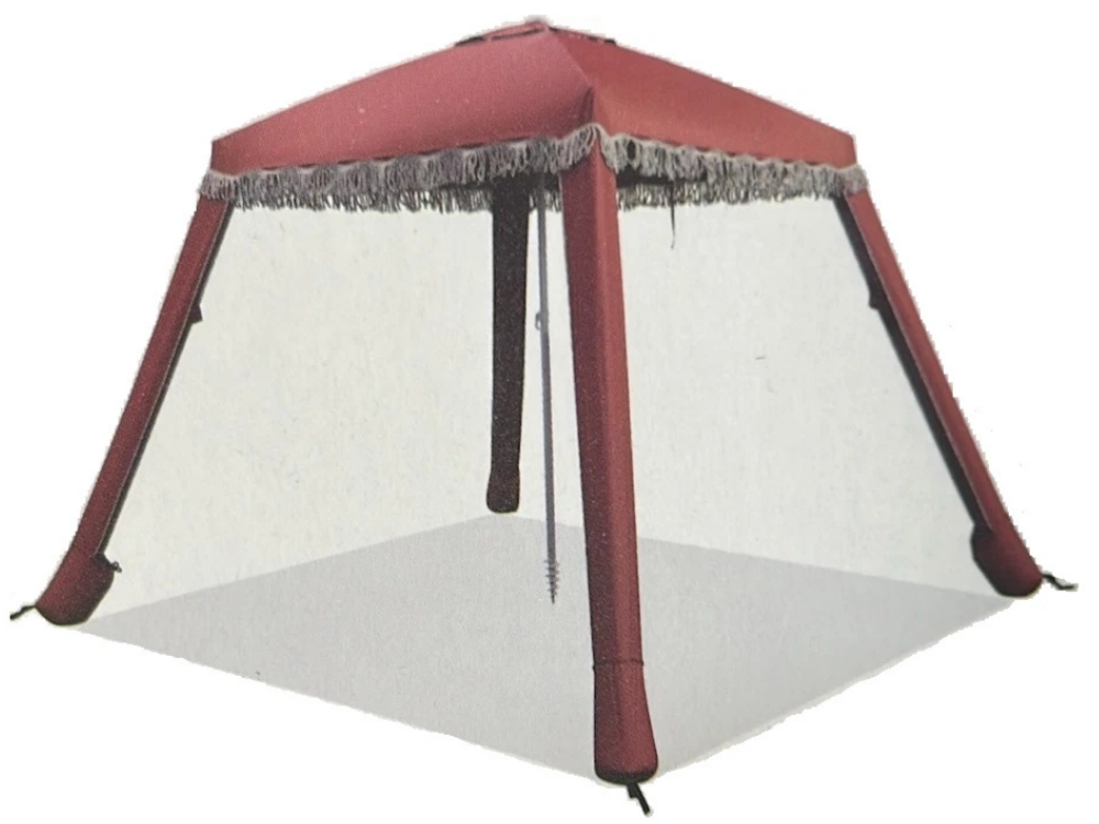Marquee Folding Gazebo Tent – Portable Outdoor Sun Shade, Egret 32mm
