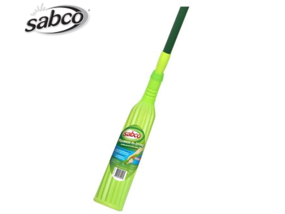 Sabco Antibacterial Cotton Mop – Self-Wringing, Soft &amp; Flexible
