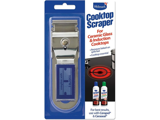 Hillmark Cooktop Scraper Tool – Ceramic & Induction Safe