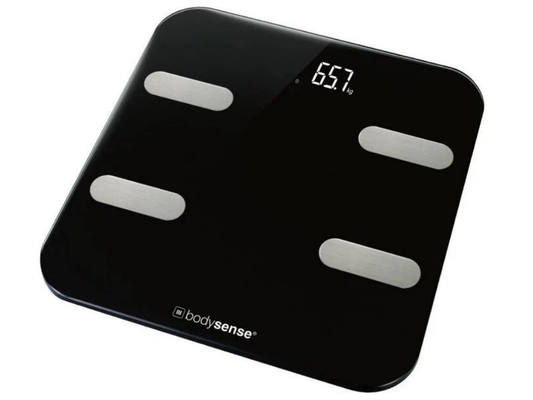 BodySense Digital Body Fat Scale 180kg – Wireless App Compatible