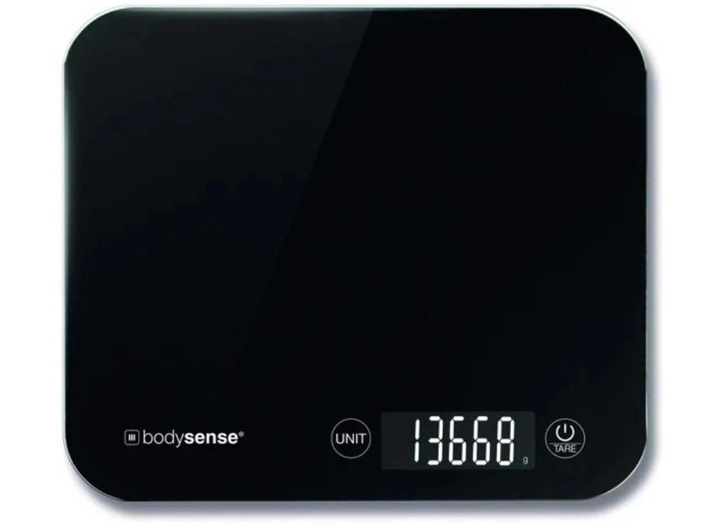 BodySense High-Capacity 15kg Digital Kitchen Scale