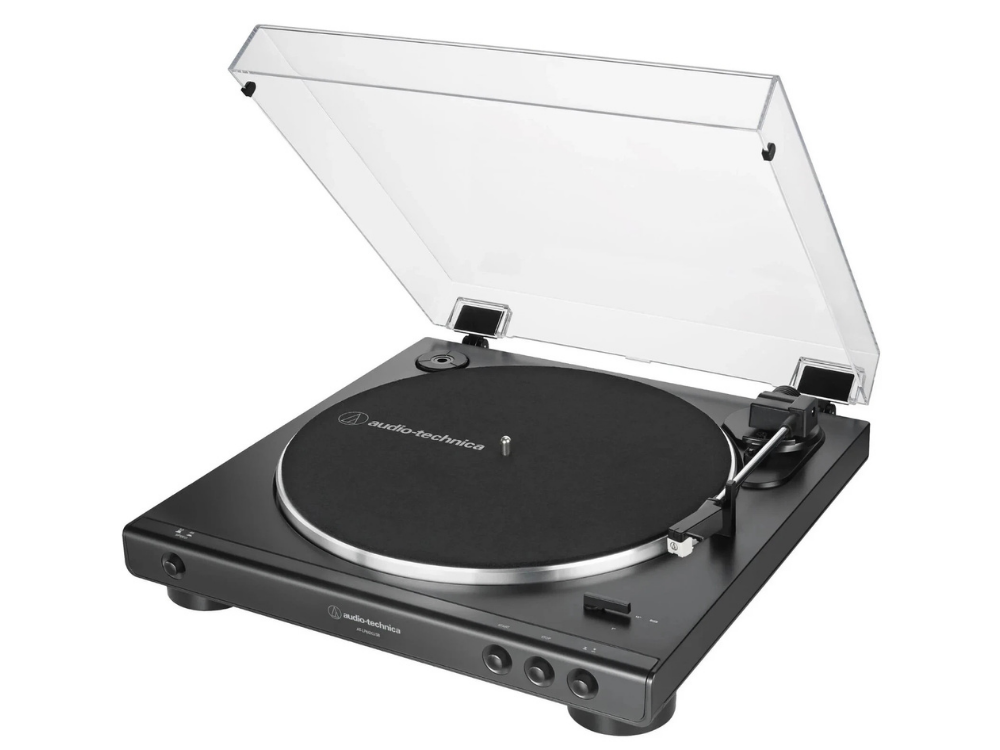 Audio-Technica AT-LP60XBT Stereo System – Fully Automatic Turntable with Bluetooth