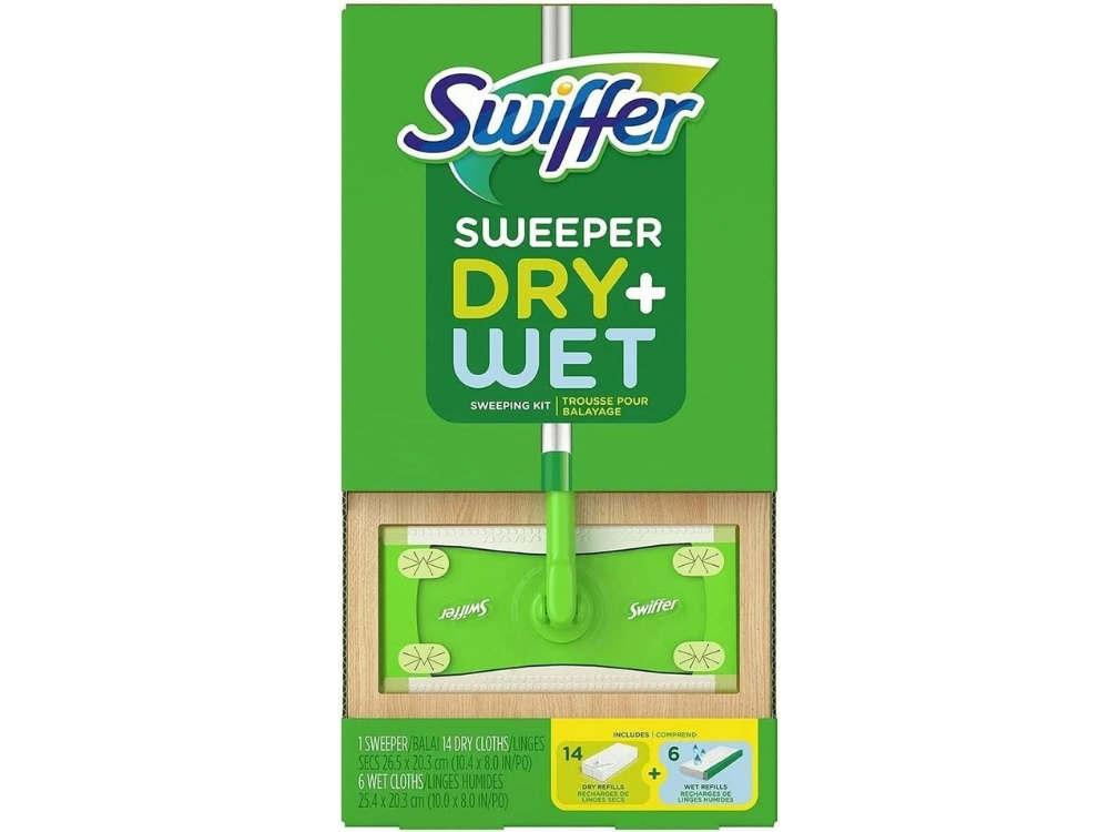 Swiffer Sweeper Cleaning Kit – Wet & Dry Refills
