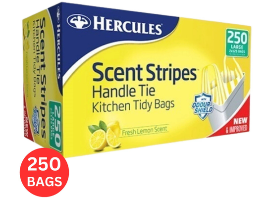 Hercules 35L Scented Kitchen Tidy Bags 250pk