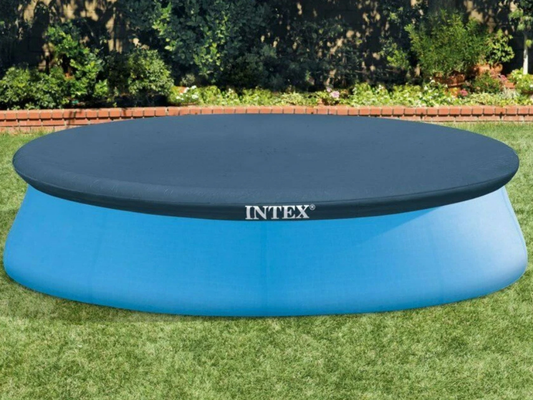 Intex 12ft Easy Set Pool Cover – UV Resistant