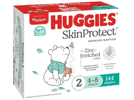 Huggies Ultimate Disposable Nappies – Size 2, 200 Pack (4–8kg)