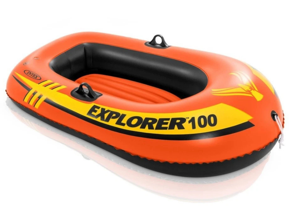 Intex Explorer 100 Inflatable Ride-On Boat – Ages 6+