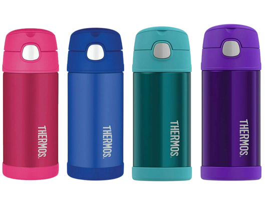 NEW Thermos Kids Funtainer Vacuum Flask with Straw – Toddler Drink Bottle