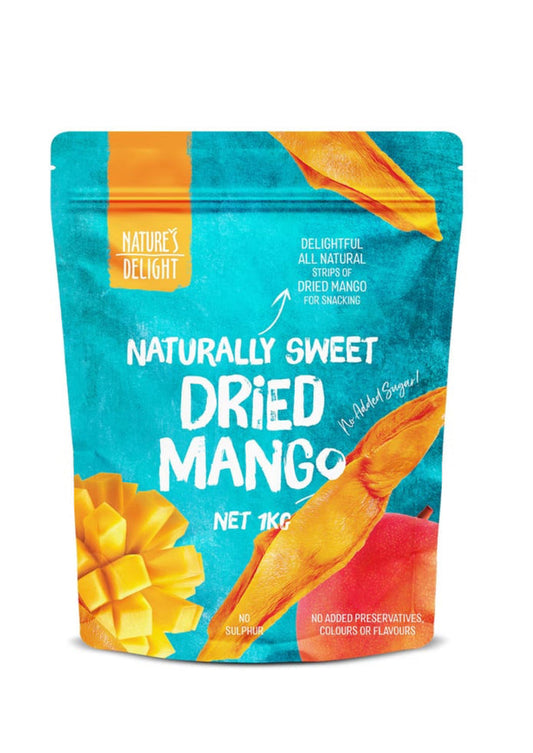 Nature's Delight Dried Mango 1kg