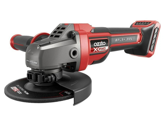Ozito PXC 18V Brushless 125mm Angle Grinder – Variable Speed (Skin Only)