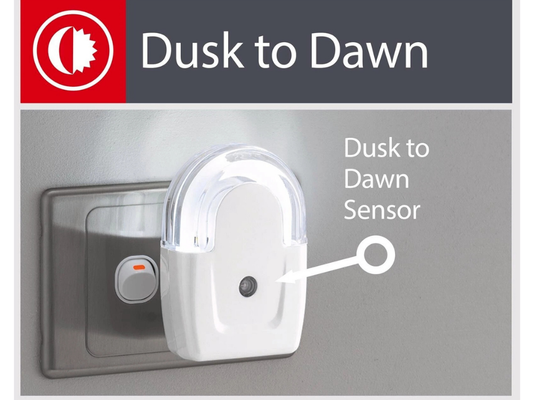 Arlec N-Shaped LED Dusk to Dawn Night Light