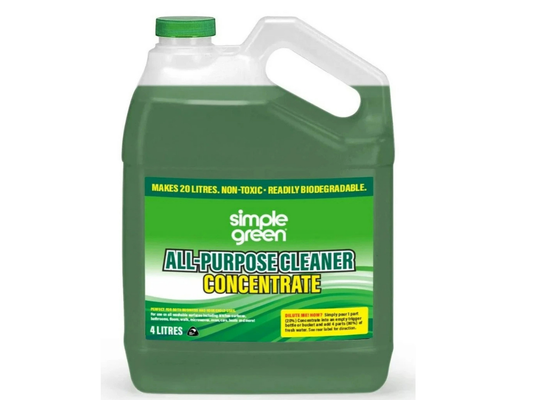 Simple Green 4L Concentrate – All-Purpose Cleaner for Oil, Dirt & Grease