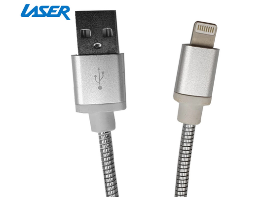 Laser 2M Braided USB-A Charging Cable for iPhone, iPad & AirPods