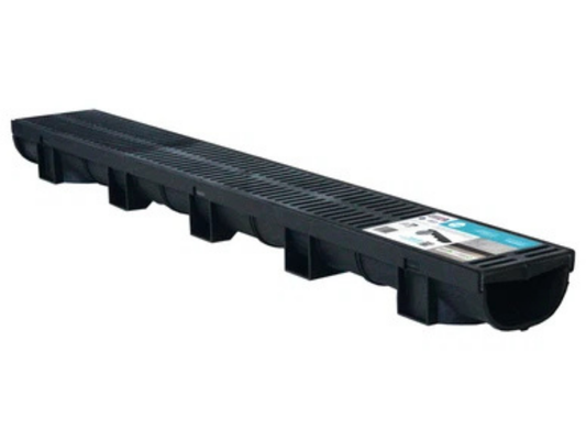 Everhard EasyDRAIN Compact – Outdoor 1m Water Channel & Grate