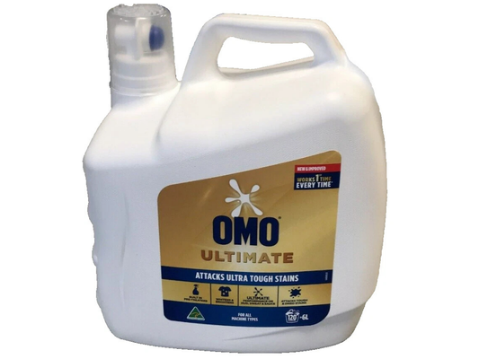 OMO Ultimate Washing Machine Liquid 6L – Top & Front Loader