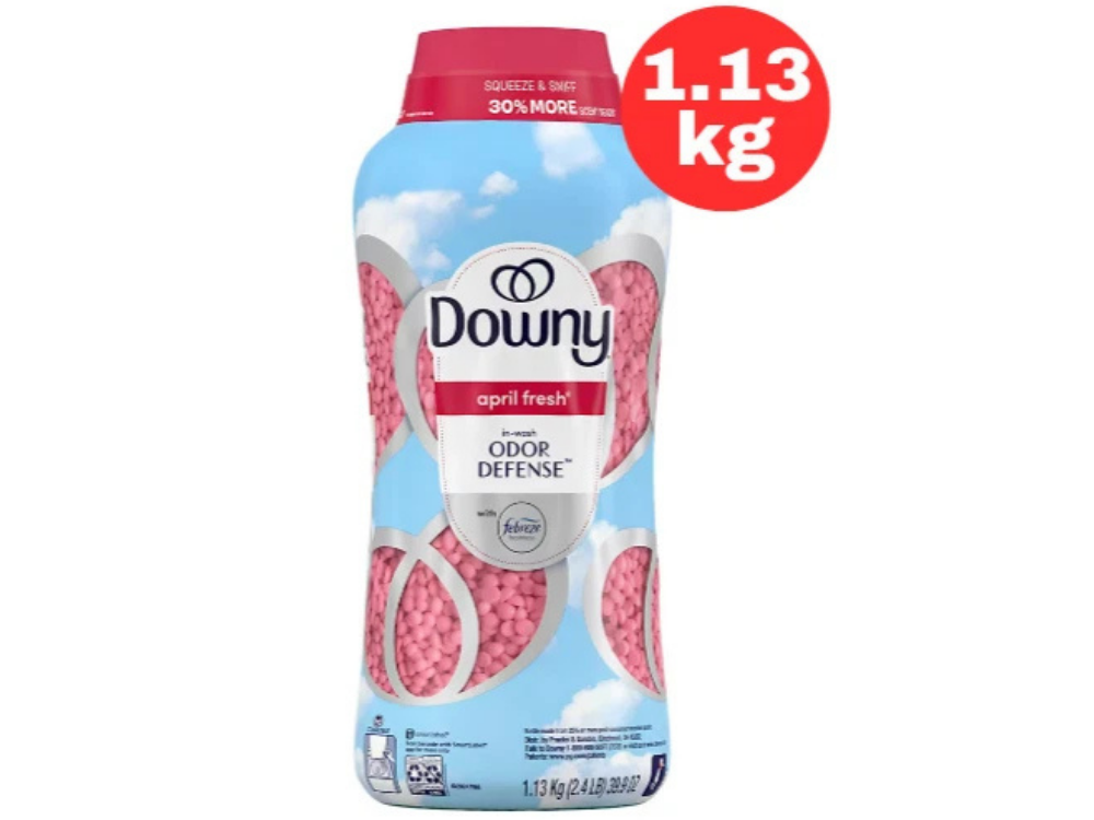 Downy Scent Beads – April Fresh Odor Defense, 1.13kg Fabric Softener