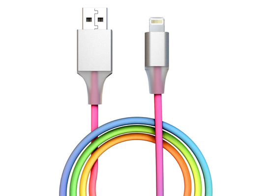 Laser iDevice USB Fast Charging Cable 1M – Rainbow for iPhone/iPad/iPod