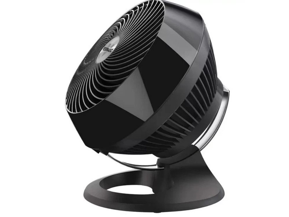 Vornado 660 Floor Fan – Whole Room Air Circulator in Gloss Black