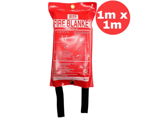 Firebox Emergency Fire Blanket – 1m x 1m for Home & Kitchen