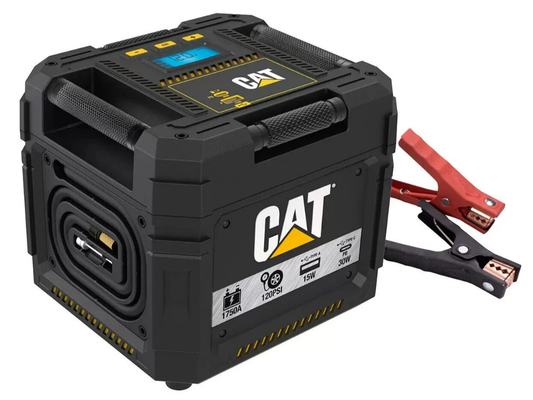 CAT 4-in-1 Portable Jump Starter & Air Compressor – 1750A
