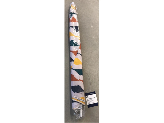 Marquee 2m Beach Umbrella - Portable Sun Shade, Wave Pattern