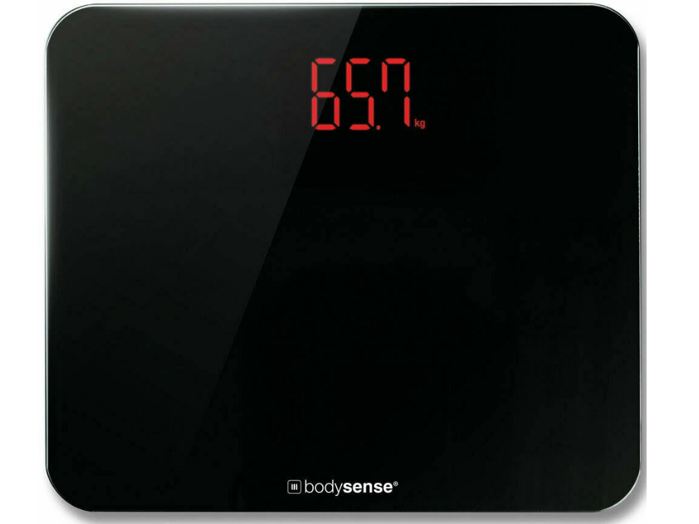 Bodysense Propert Digital Bathroom Scale – 200kg Glass, Wide Platform