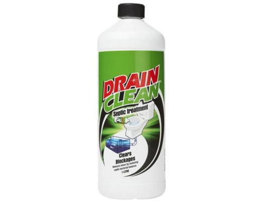 Drain Clean 1L – Septic Tank & Drain Blockage Treatment