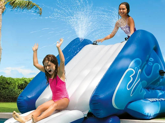 Intex Kool Splash Inflatable Water Slide – Kids Outdoor Pool Fun
