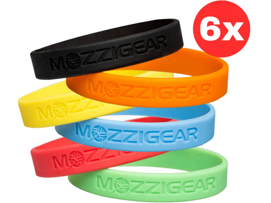 Mozzigear Mosquito Repellent Wristbands – 6 Pack