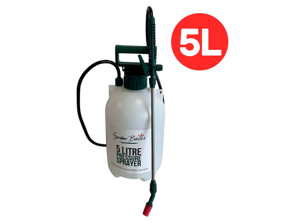 Garden Basics High Pressure Sprayer – 5L Chemical Pump Kit