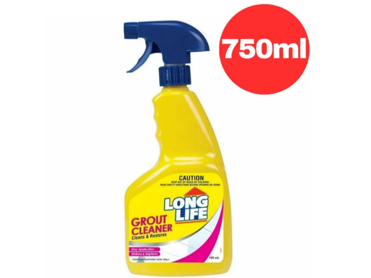 Long Life Grout Cleaner 750ml – Non-Scratch for Tiles & Surfaces