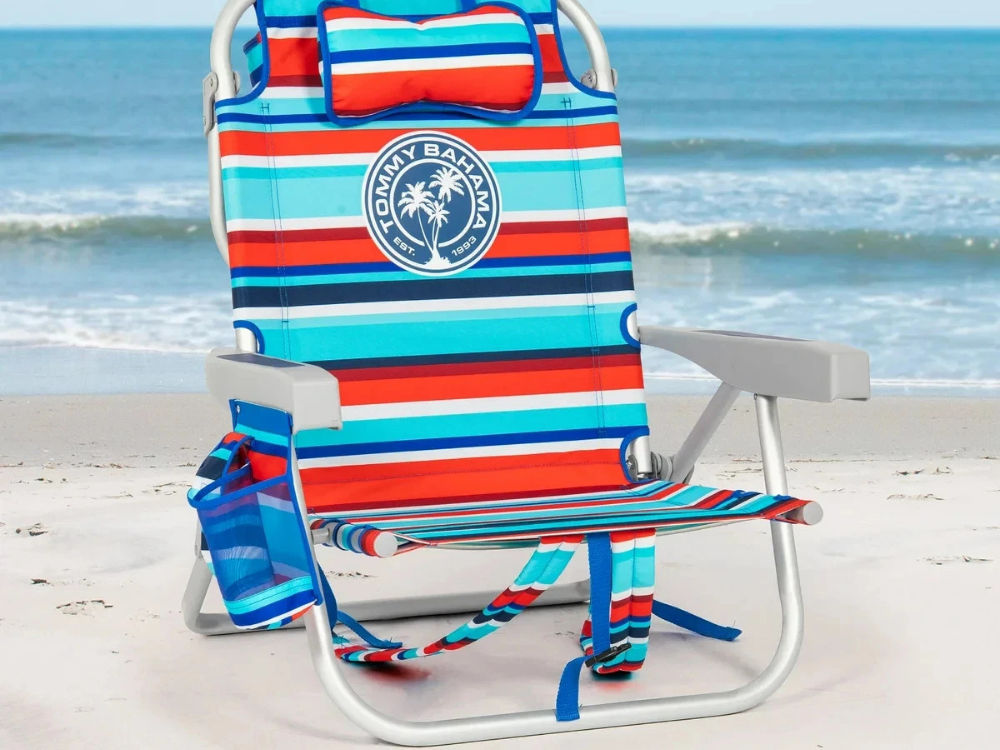 Tommy Bahama Outdoor Folding Chair with Backpack