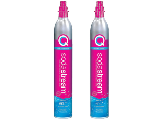 SodaStream 60L CO₂ Gas Cylinders 2-Pack – Carbonator Refill