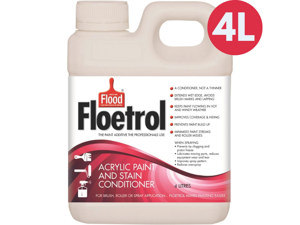 Floetrol 4L Acrylic Paint/Stain Conditioner – Painting Additive