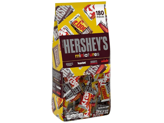 Hershey's Miniatures Milk Chocolate Candy Bulk Pack – 1.58kg