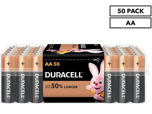 Duracell 20-Pack AA Coppertop Alkaline Batteries Genuine Long Lasting