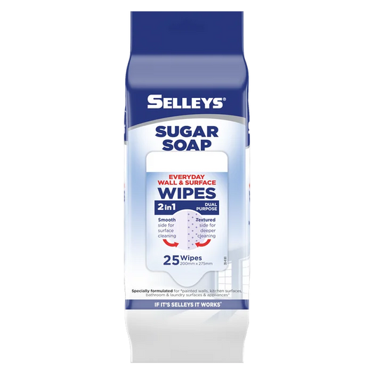 Selleys Sugar Soap Wall Cleaning Wipes - 25 Pack