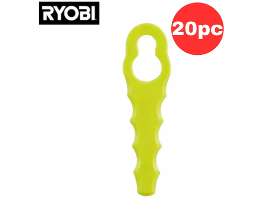 Ryobi Plastic Flailing Blades – Replacement for Grass Trimmer, 20 Pack
