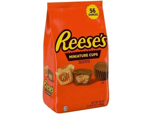 Reese’s Mini Peanut Butter Cups 1.58kg Bulk