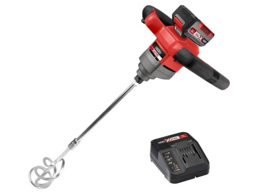 Ozito 18V PXC Mixing Drill Set – Cordless with 4.0Ah Battery & Charger