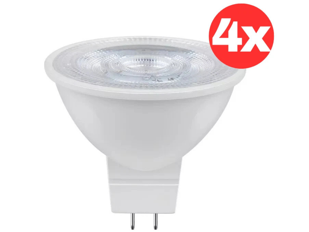 Luce Bella 6W MR16 LED Downlight Globes – 500 Lumen Daylight, 60° Beam, 4 Pack