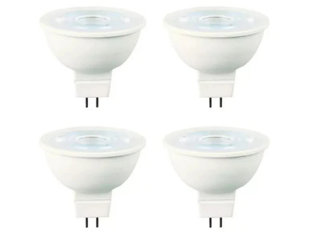 4x Luce Bella MR16 LED Globes 6W – 500 Lumen Daylight Spotlights