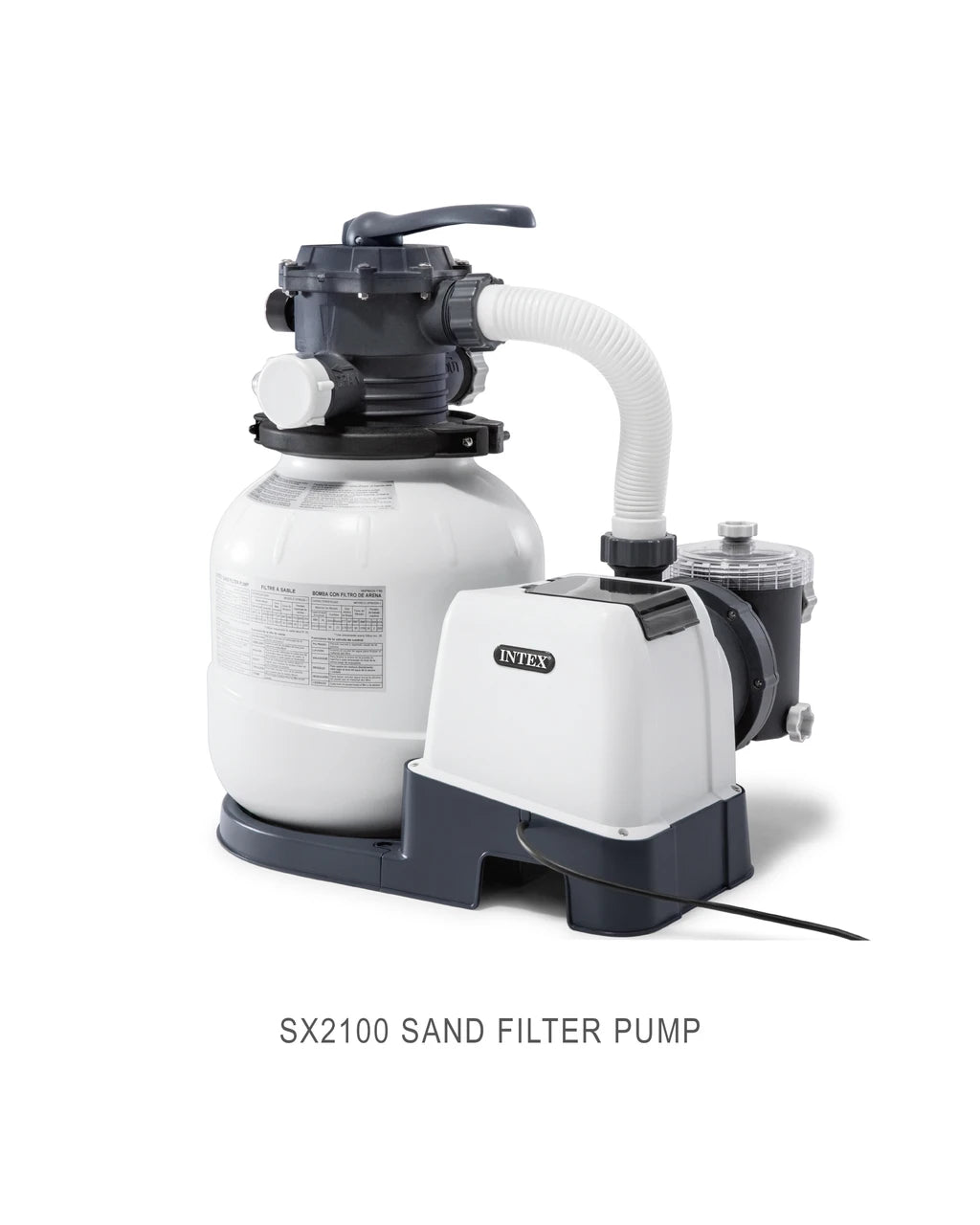 INTEX SX2100 Sand Filter Pump SF80220-2 220-240V 2100 GPH For 26364 Pool