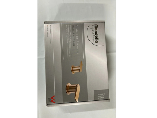 Mondella Signature Basin Mixer – Brushed Rose Gold